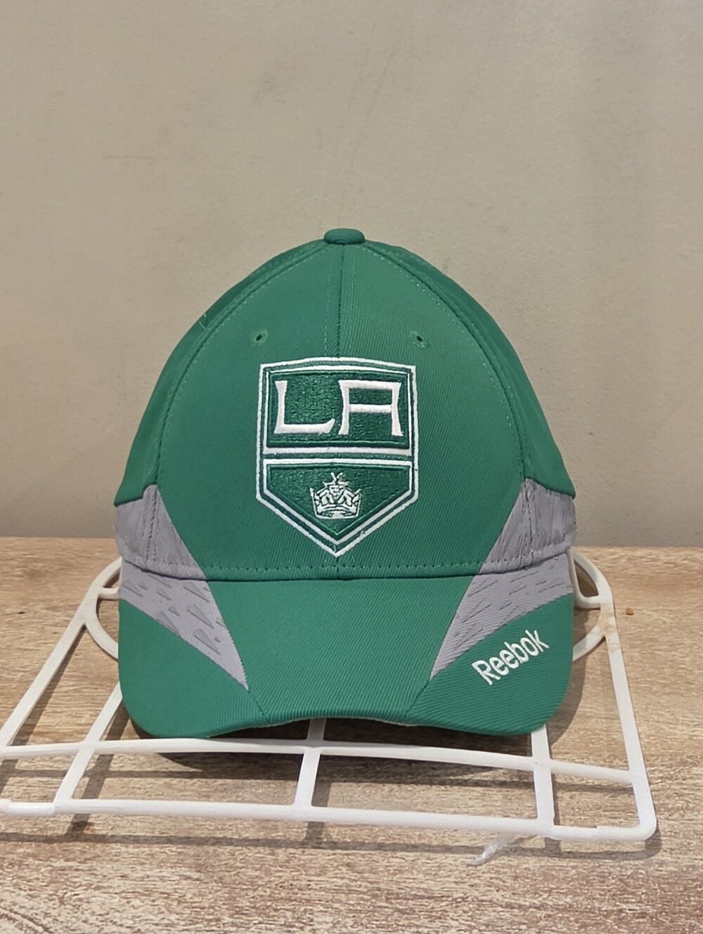 Reebok NHL Los Angeles Kings St. Patricks Day Flex-Fit Hat - Small/Medium